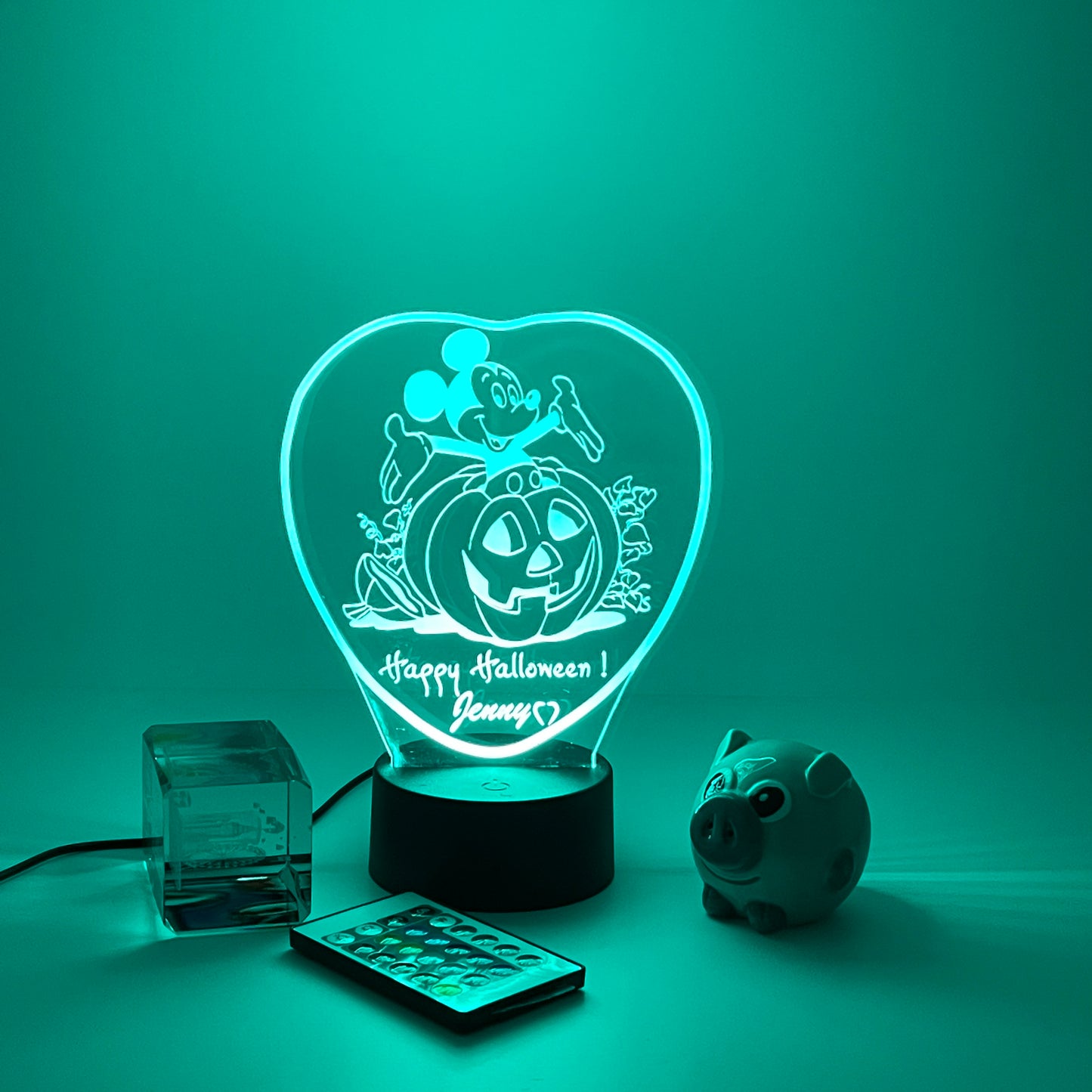Personalized Halloween gifts Mickey mouse 3D night light