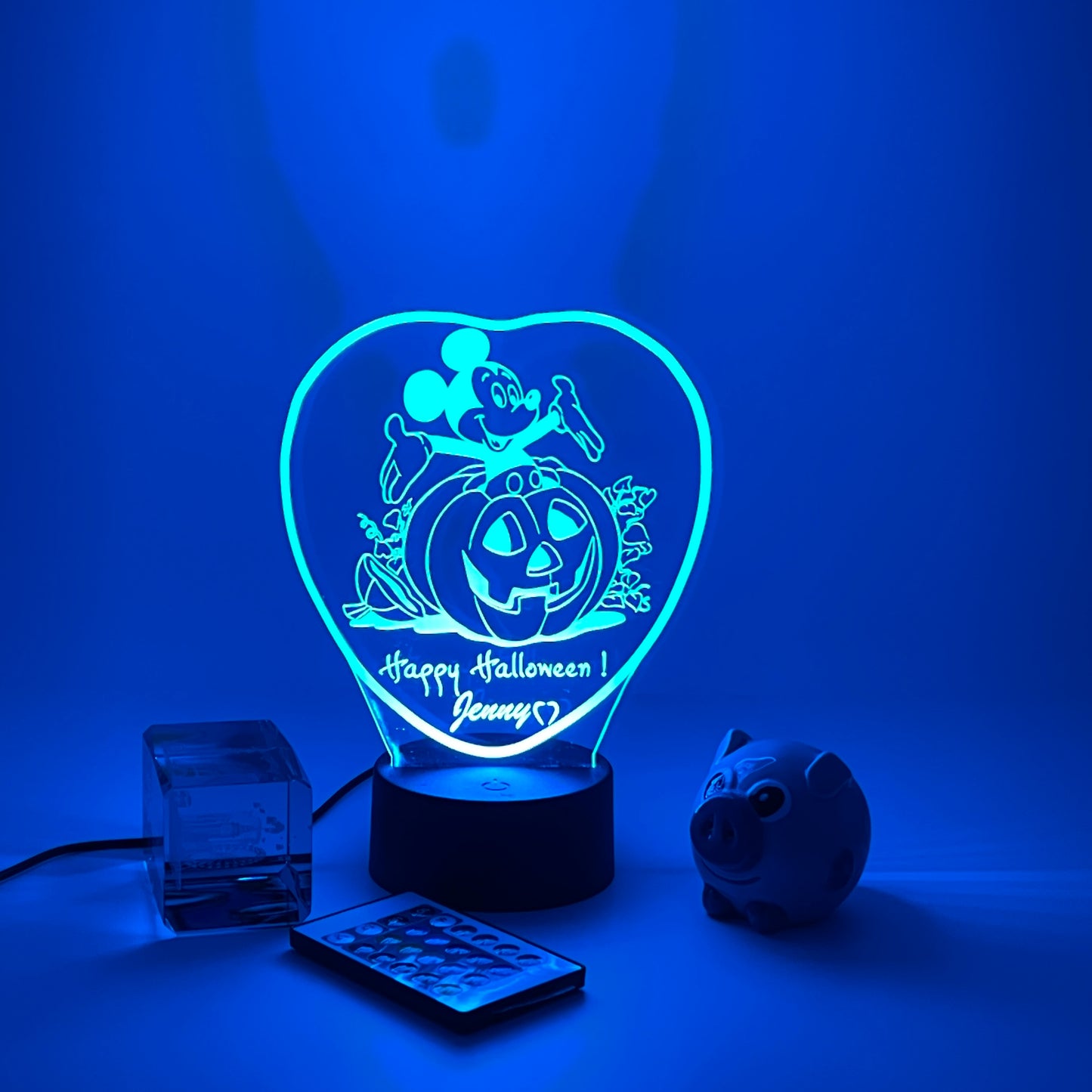 Personalized Halloween gifts Mickey mouse 3D night light