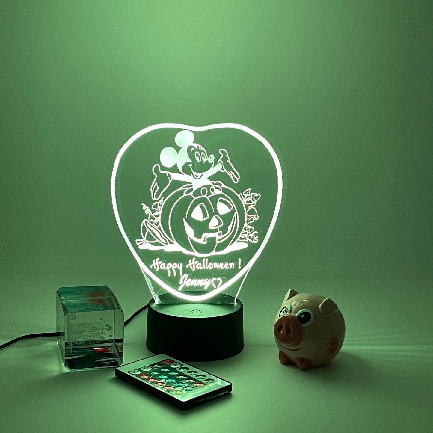 Personalized Halloween gifts Mickey mouse 3D night light