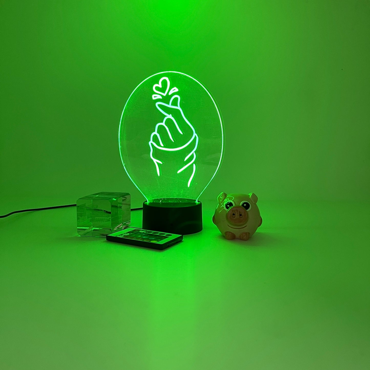 Personalized gifts Korean finger Night Light