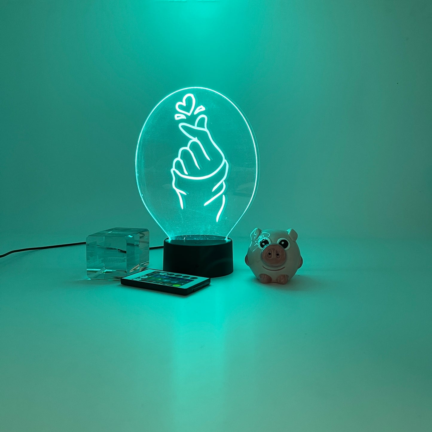 Personalized gifts Korean finger Night Light