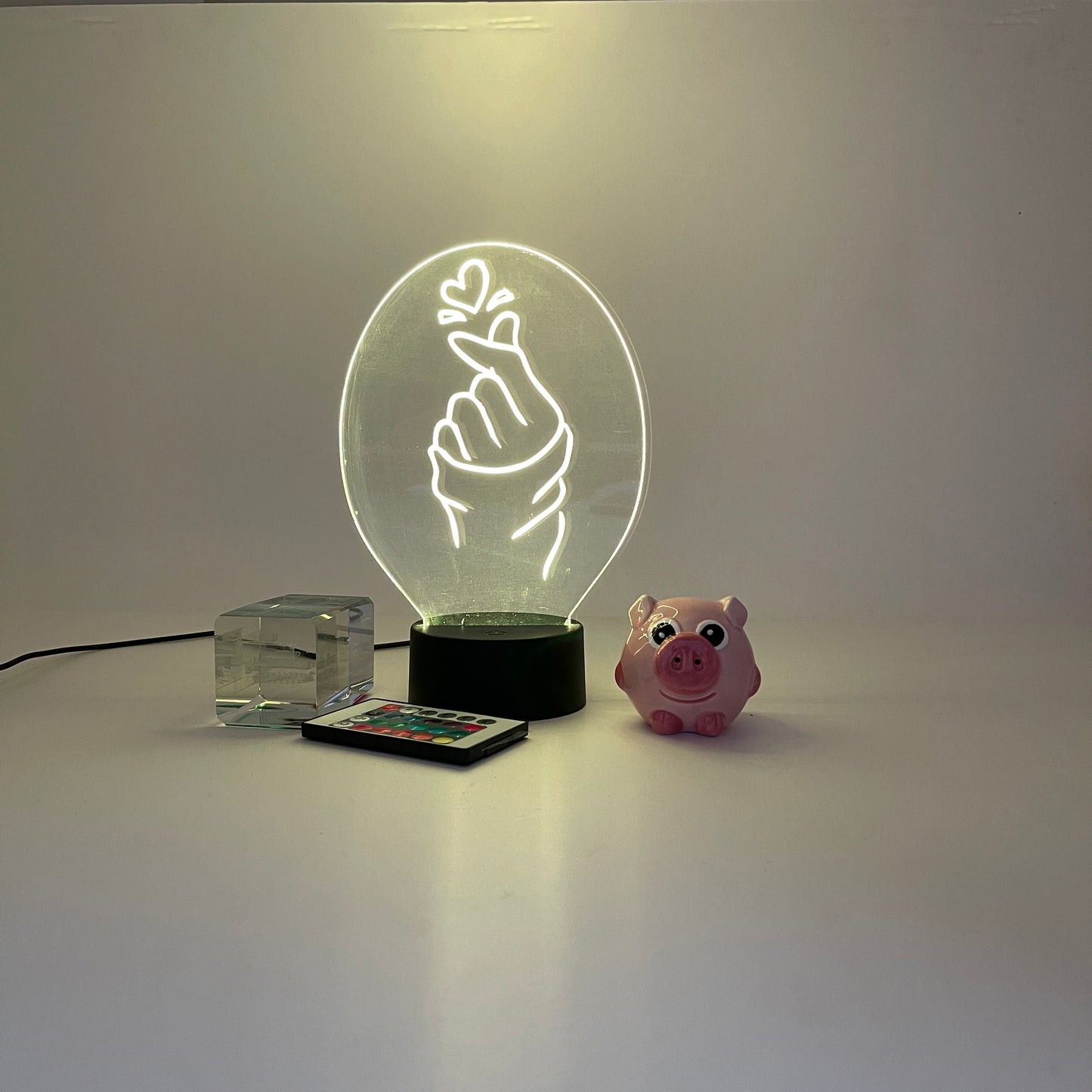 Personalized gifts Korean finger Night Light