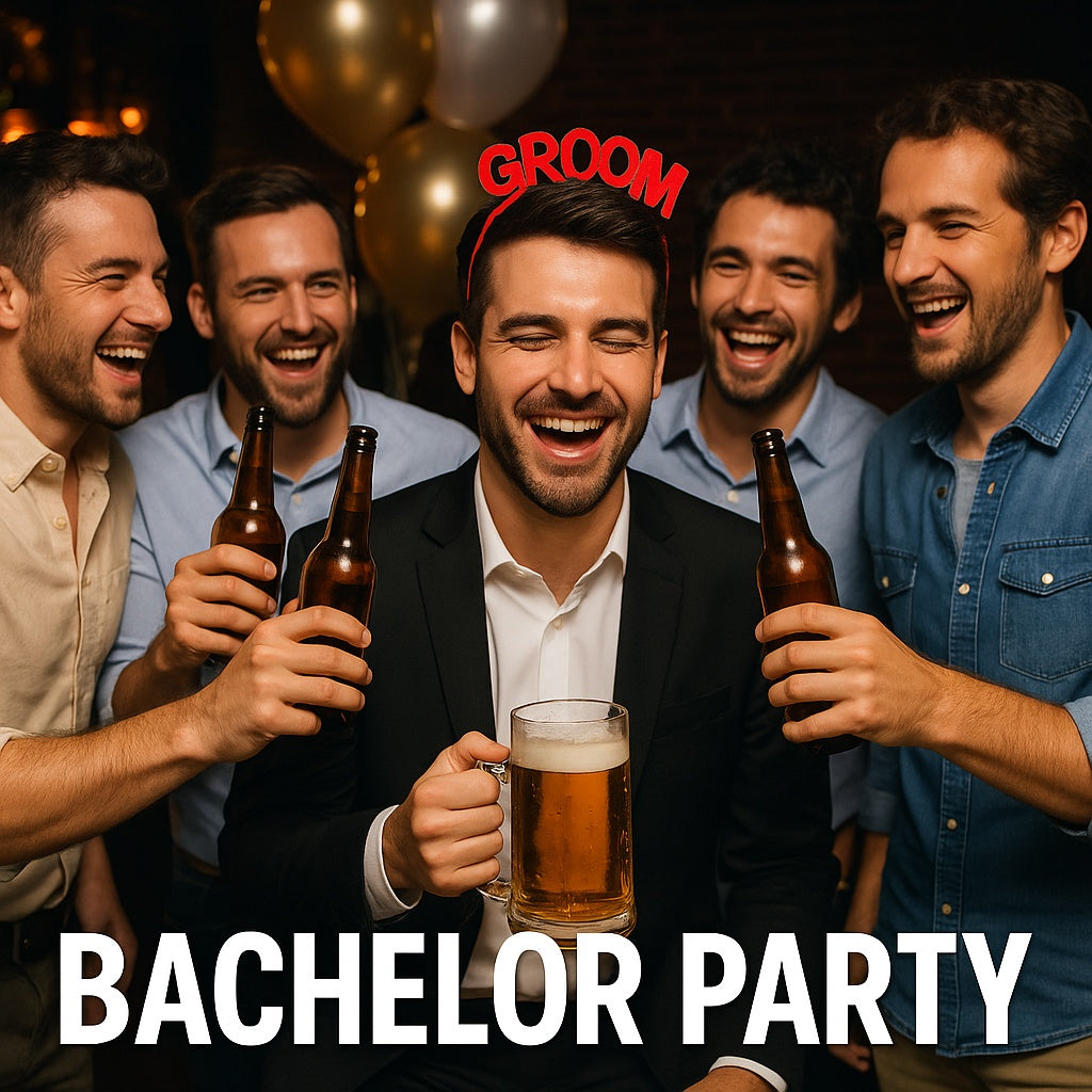 Unique bachelor gift set for men with modern design