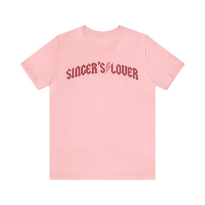 Retro Singer's Lover Shirt, Valentine's Day Shirt, Pink Valentines Day Teacher Shirts, Valentine for Teacher's Lover Gift, T1312