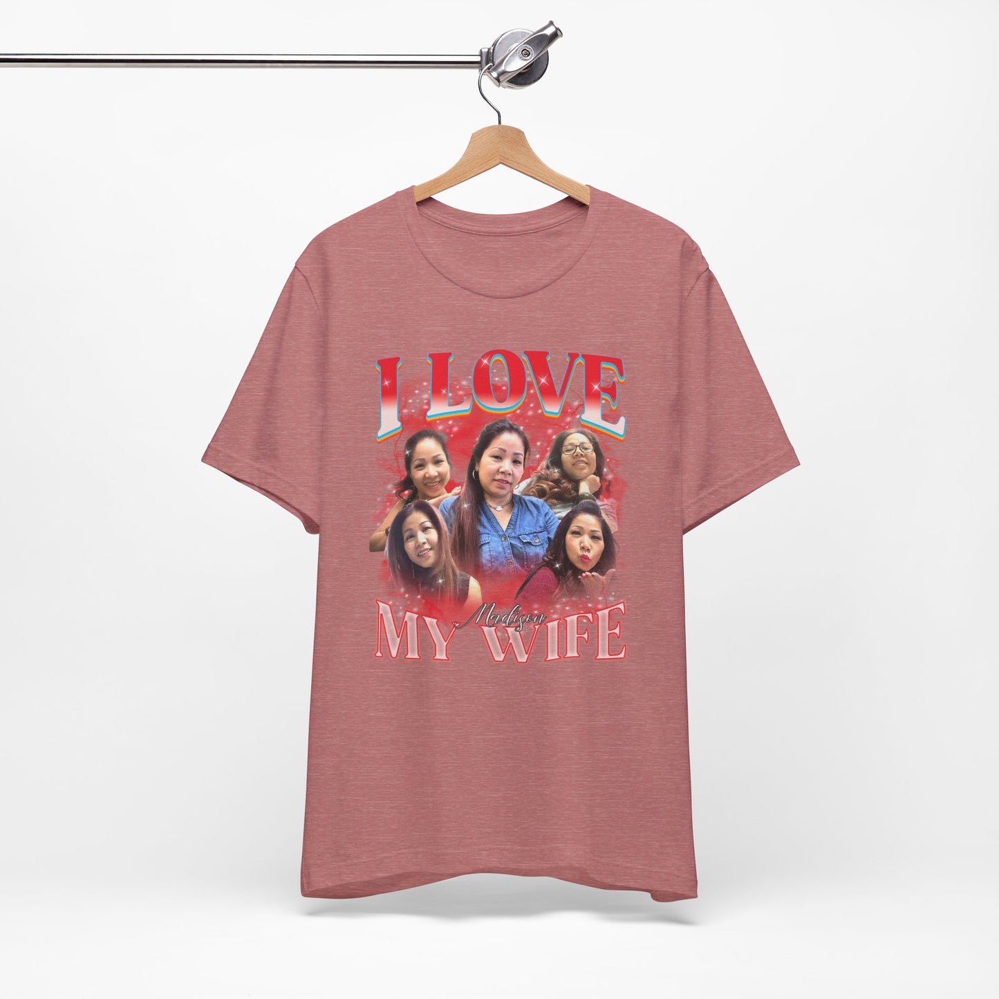 I Love My Wife T-Shirt – Romantic Anniversary Gift for Husband