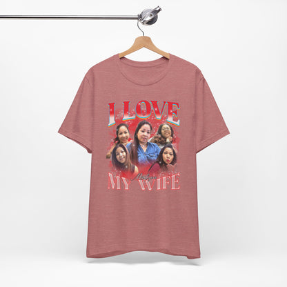 I Love My Wife T-Shirt – Romantic Anniversary Gift for Husband