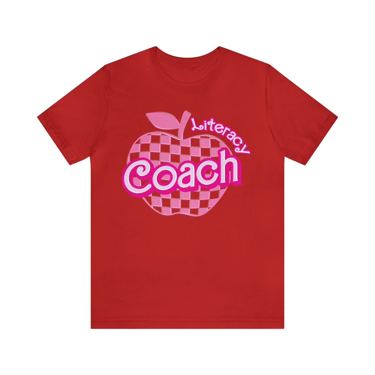 Literacy Coach shirt, Pink Sport Coach Shirt, Colorful Coaching shirt, 90s Cheer Coach shirt, Back To School Shirt, Teacher Gift, T821