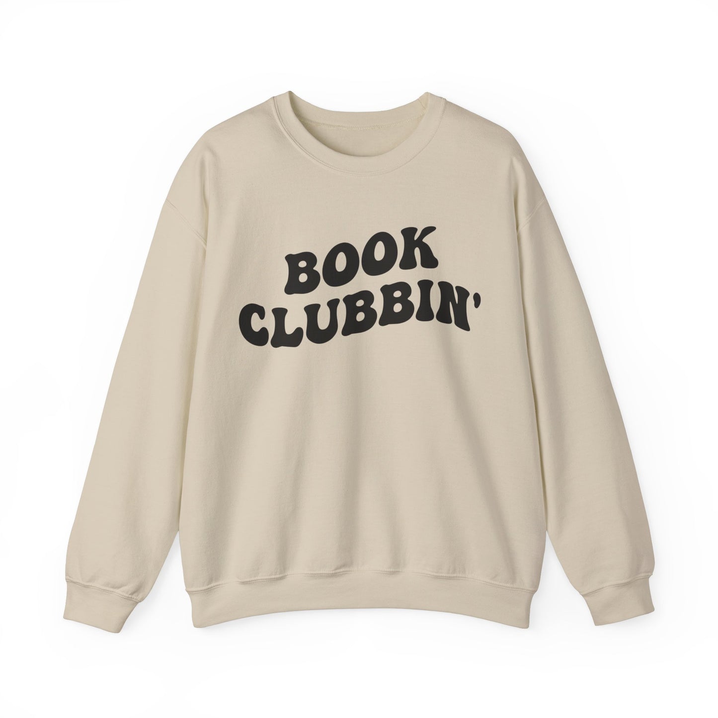 Book Clubbin' Sweatshirt, Librarian Sweatshirt for Bibliophile, Book Lovers Club Sweatshirt, Book Nerd Sweatshirt Bookworm Sweatshirt, S1170