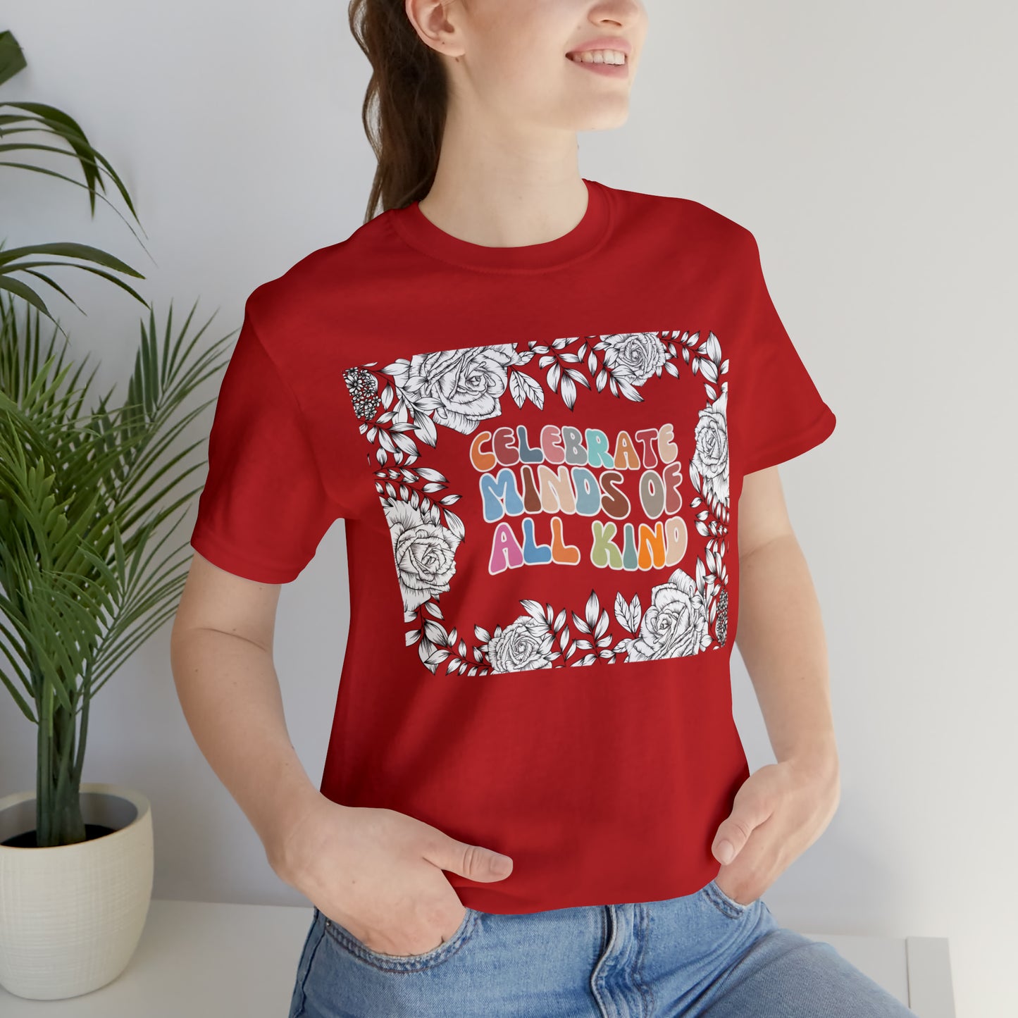 Autism Awareness Shirt, Celebrate Minds of All Kinds Shirts, Autism Acceptance Gift for Special, T373