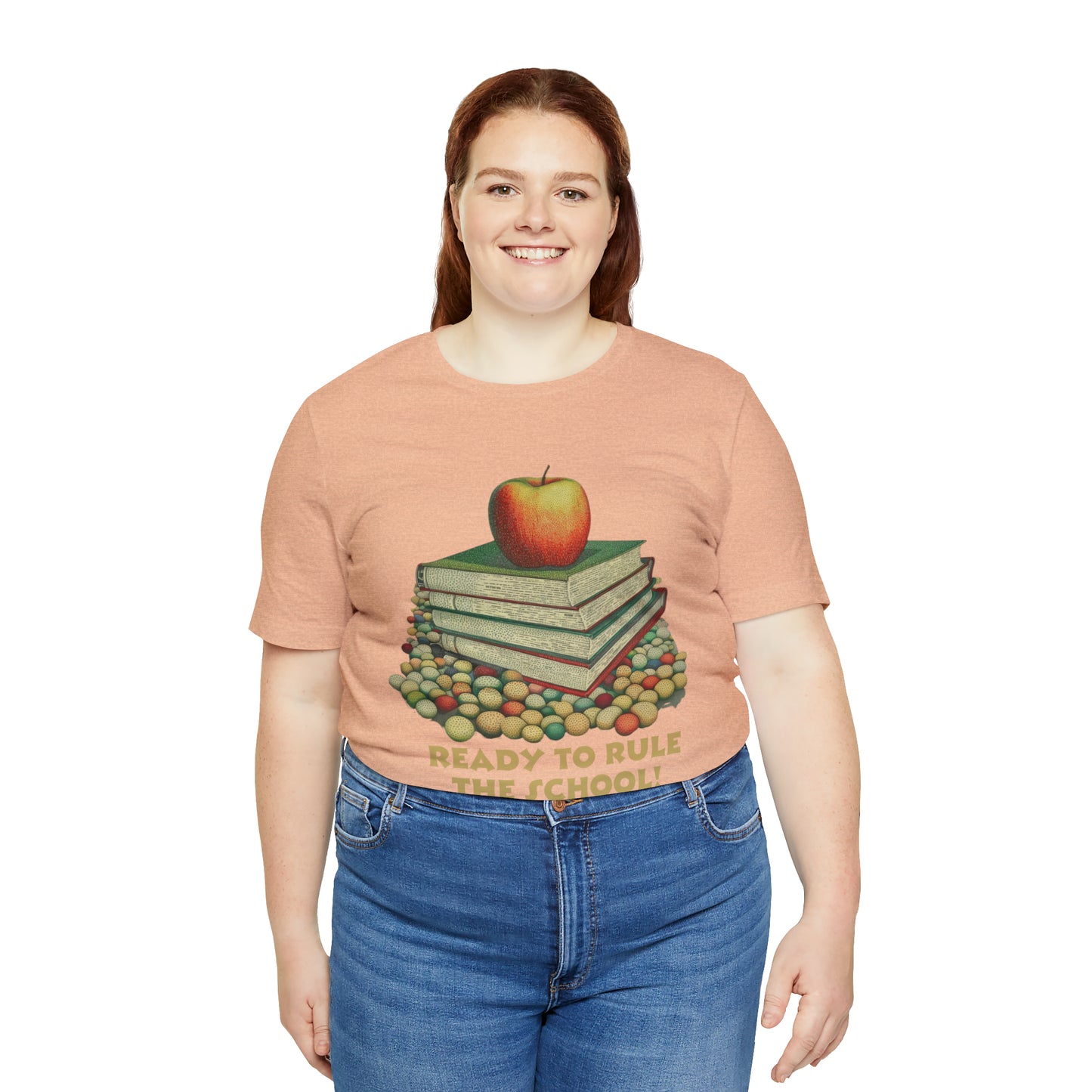 Back to school shirt funny for student - Ready to rule the school, T152