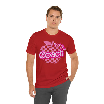 Softball Coach shirt, Pink Sport Coach Shirt, Colorful Coaching shirt, 90s Cheer Coach shirt, Back To School Shirt, Teacher Gift, T822