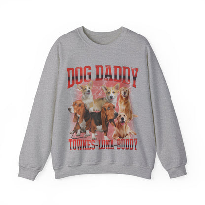 Retro Custom Bootleg Dog Daddy Sweatshirt, Retro Custom Bootleg Rap Dog Sweatshirt, Cat Lover Gift, Vintage Graphic 90s Sweatshirt, S1415