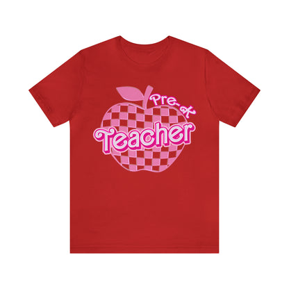 Pre K teacher shirt, Pink Teacher Shirts, Pre-K Appreciation Teacher Shirt, Gifts for Teachers, Retro Teacher Shirt, Teacher Era, T801