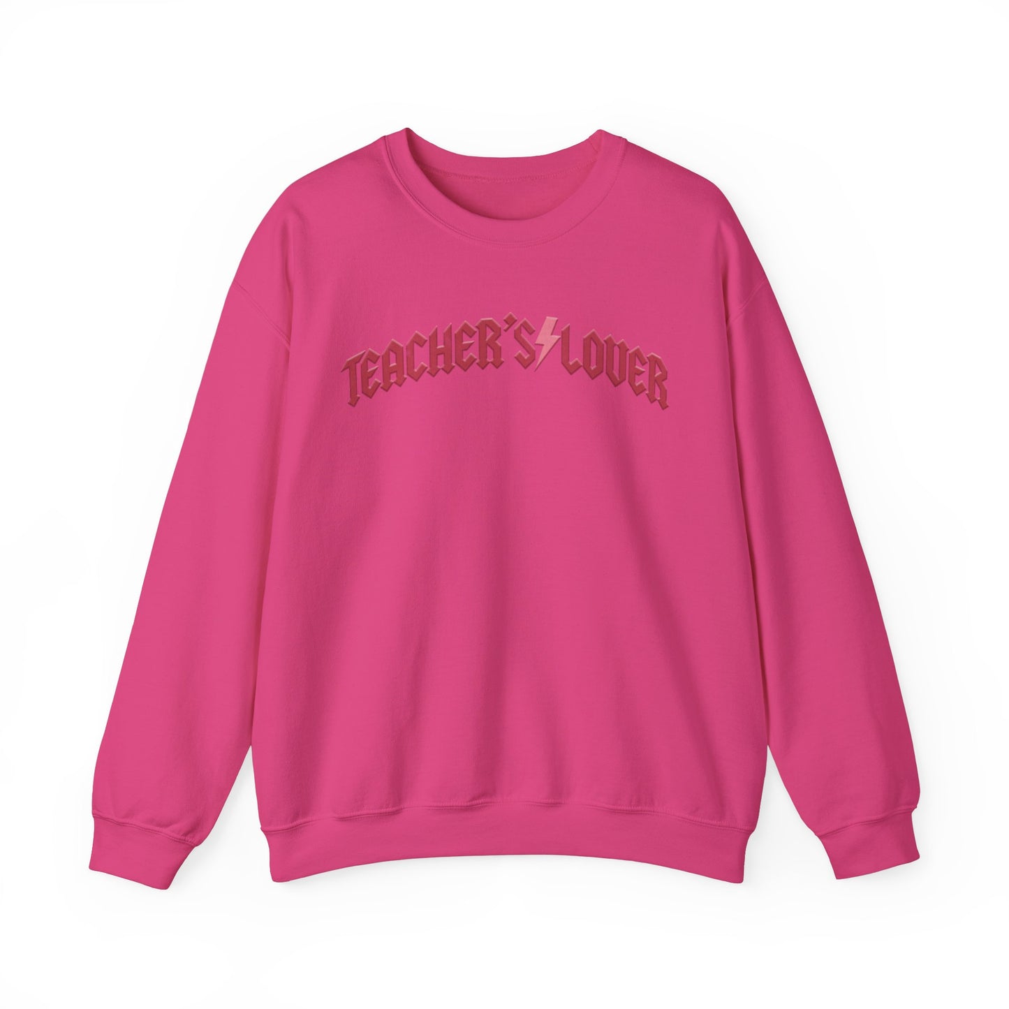 Retro Teacher's Lover Sweatshirt, Valentine's Day Sweatshirt, Pink Valentines Day Teacher Shirts, Valentine for Teacher's Lover Gift, SW1311