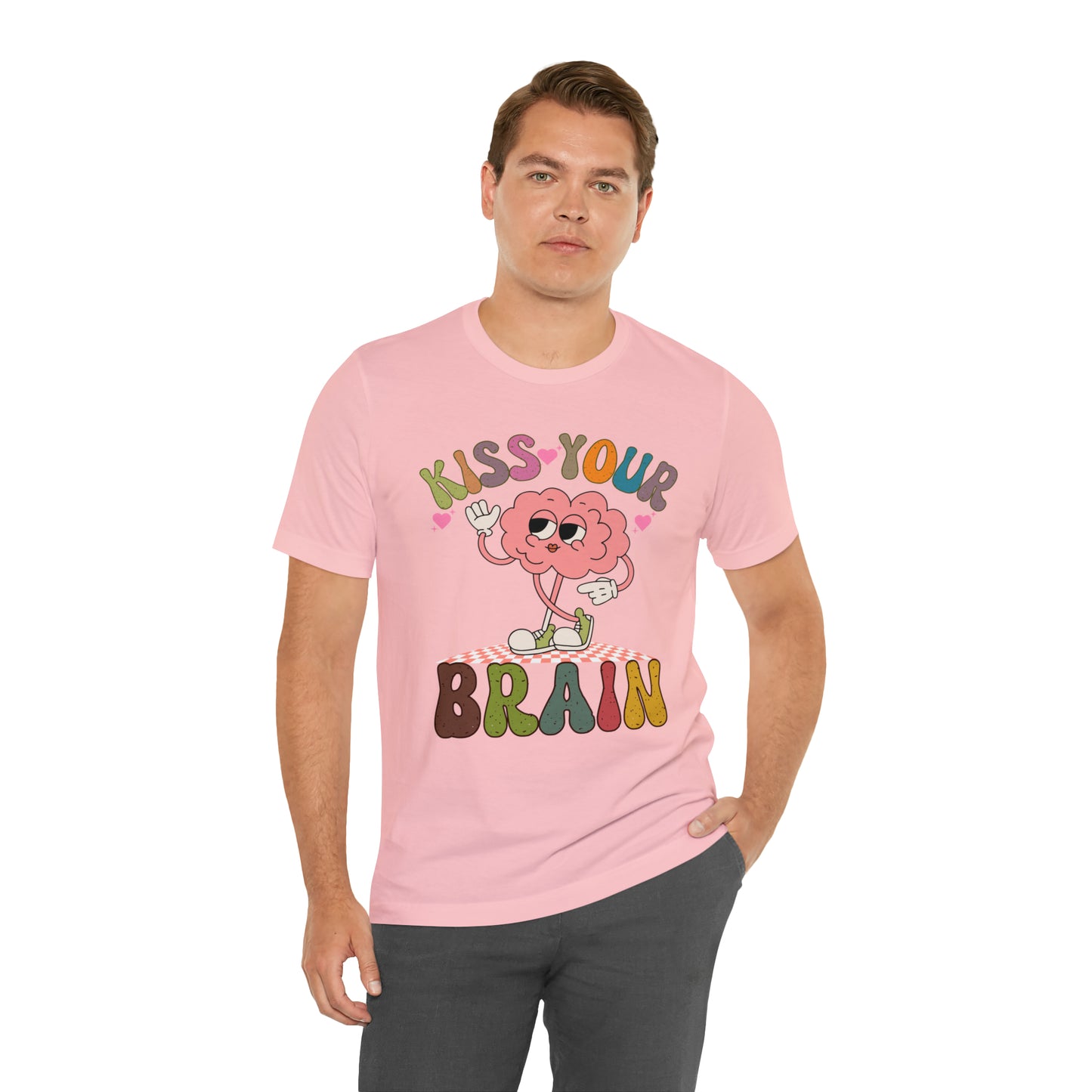 Kiss your brain shirt, Brain Surgery Shirt, Cancer Awareness Shirt, Brain Cancer Support, Brain Tumor Awareness Shirt, T832