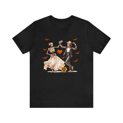 Couple Dancing Pumpkin Skeleton Shirt, Pumpkin Face Shirt, Pumpkin Costume , Cute Pumpkin Shirt, Halloween Costume, Halloween Shirt, T729