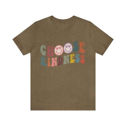 Choose Kindness Shirt, Motivational Shirt for Women, Cute Inspirational Shirt, Kindness Shirt, Positivity Shirt, T636