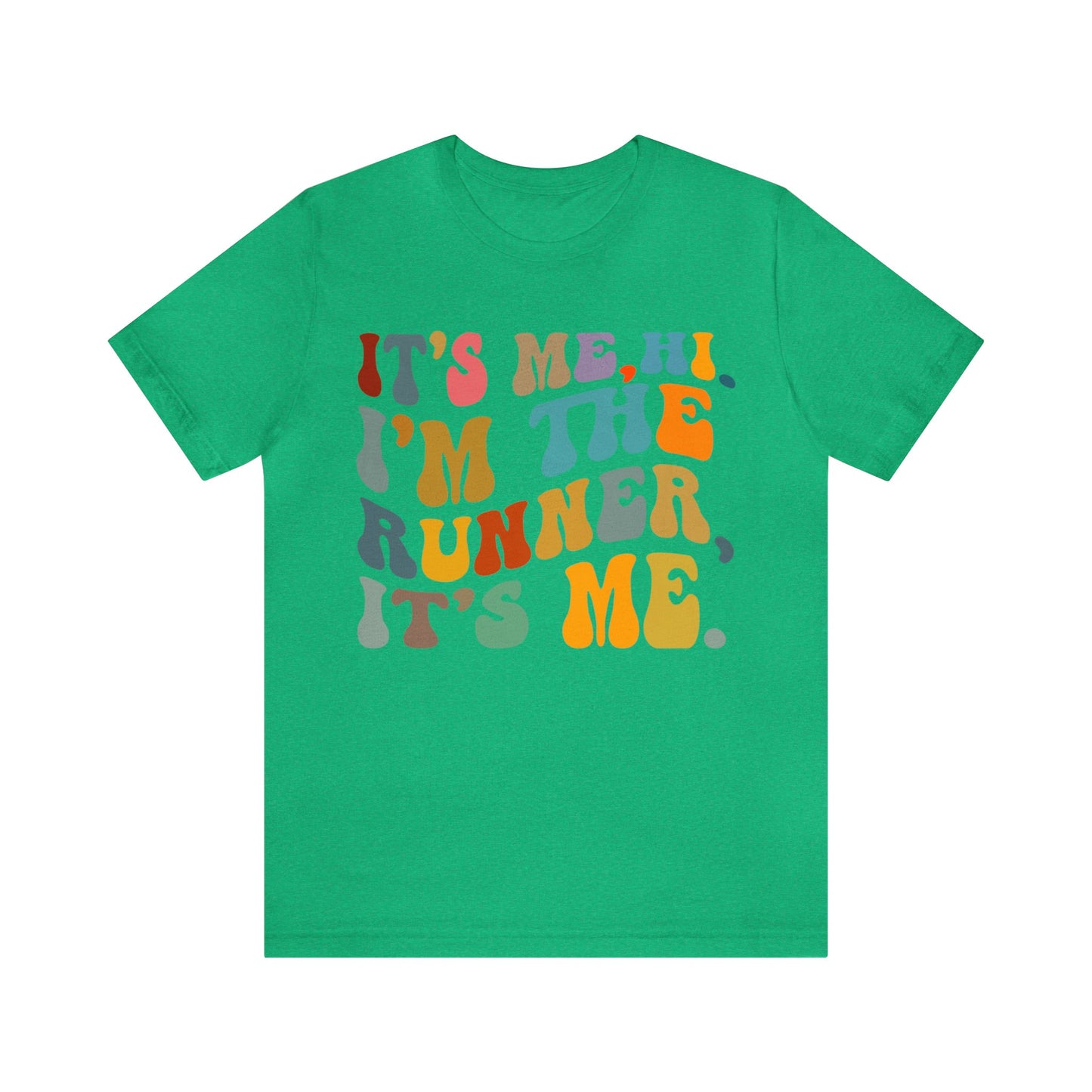 It's Me Hi I'm The Runner It's Me Shirt, Gift for Marriage Runner, Wedding Party Shirt, Retro Runner Shirt, Wedding Runner Shirt, T969