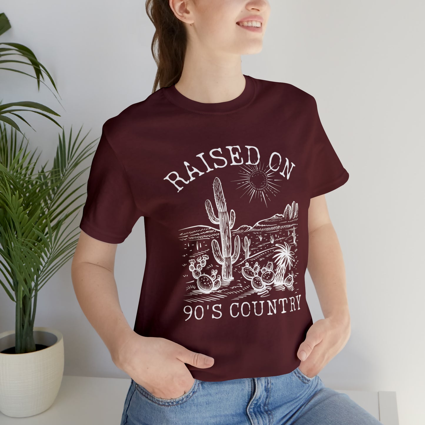 Raised On 90's Country Shirt, Country Music Shirt, Cowgirl Shirt, T237