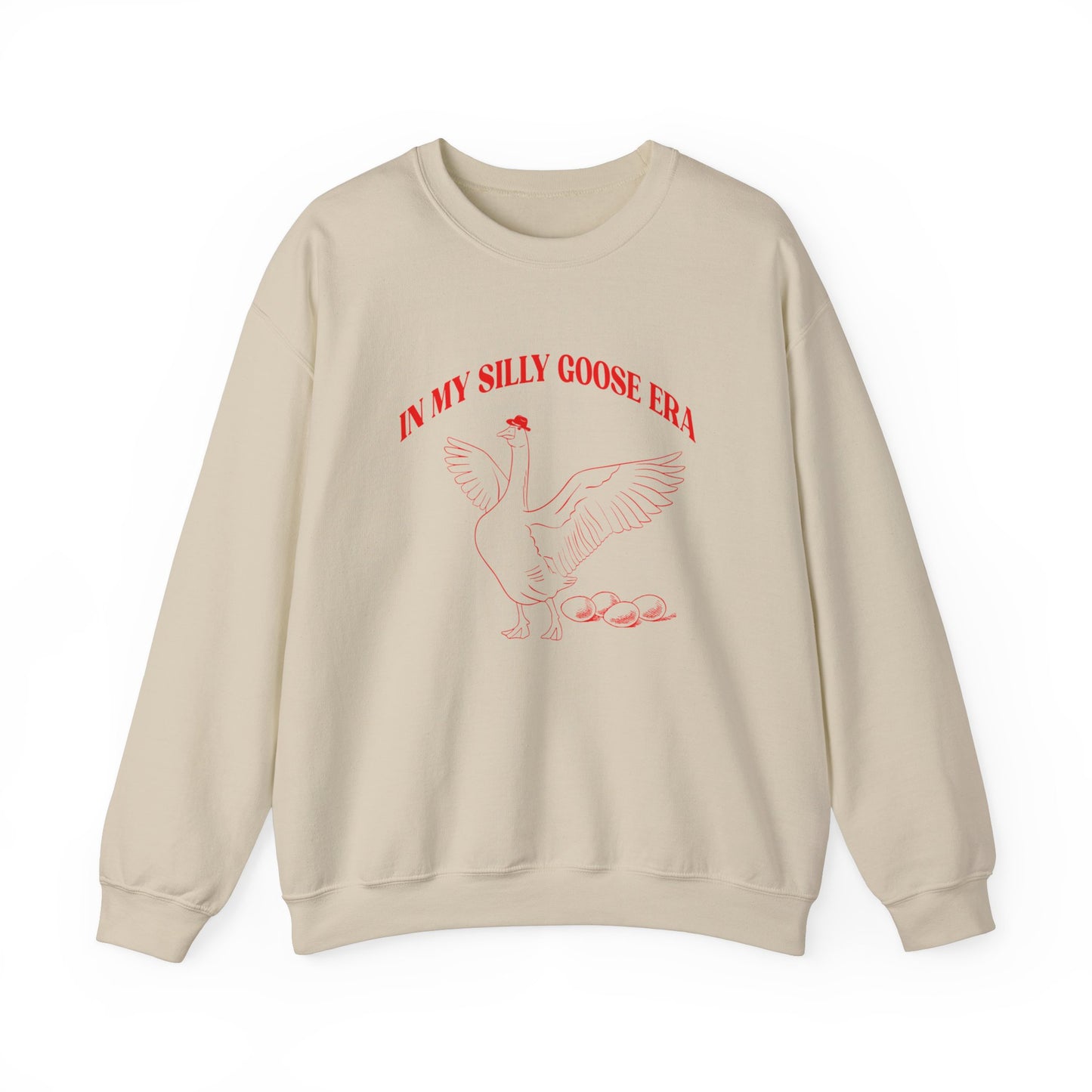 In My Silly Goose Era Sweatshirt, Silly Joke Sweatshirt, Funny Goose Sweatshirt, Silly Goose Club Sweatshirt, Meme Sweatshirt, S1644