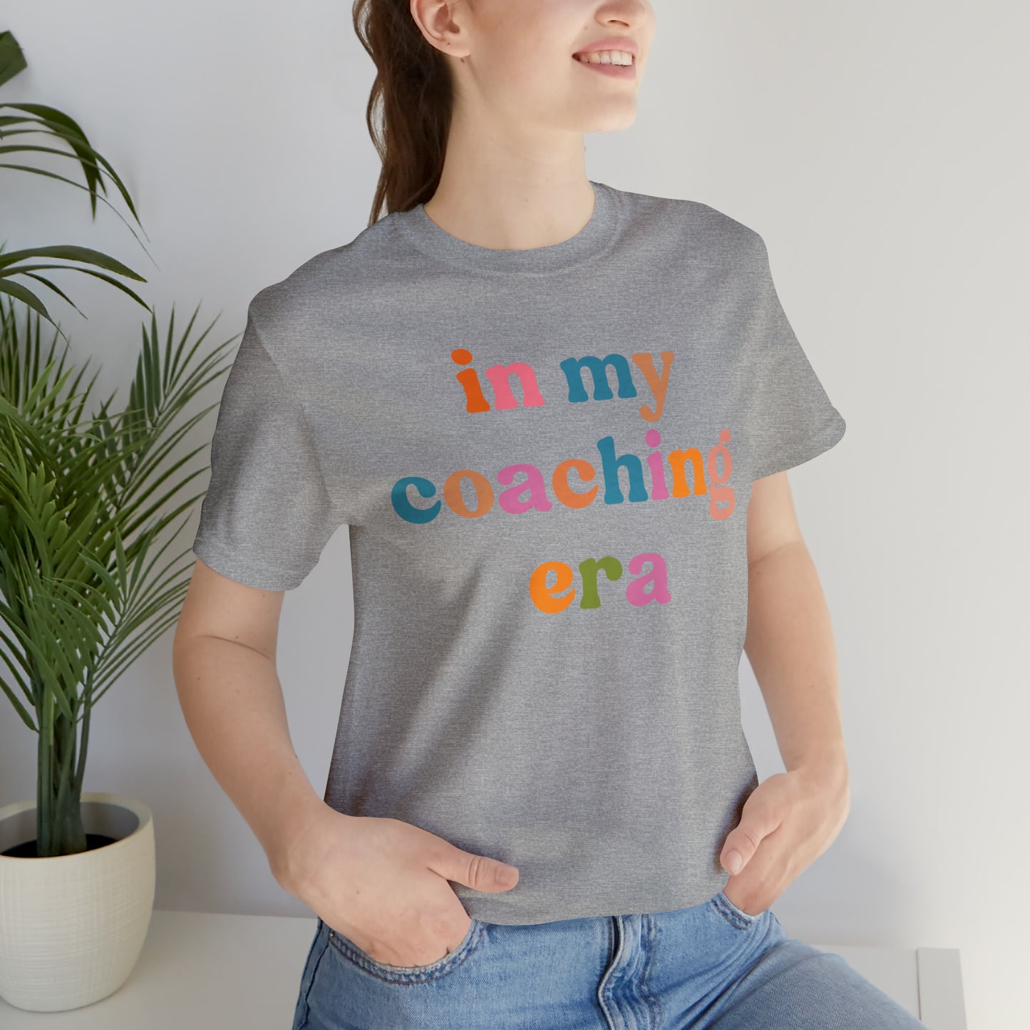 In My Coaching Era Shirt, Retro Coach Shirt, Shirt for Sports Coach, Cute Coaching Shirt, Gift for Coach, T594