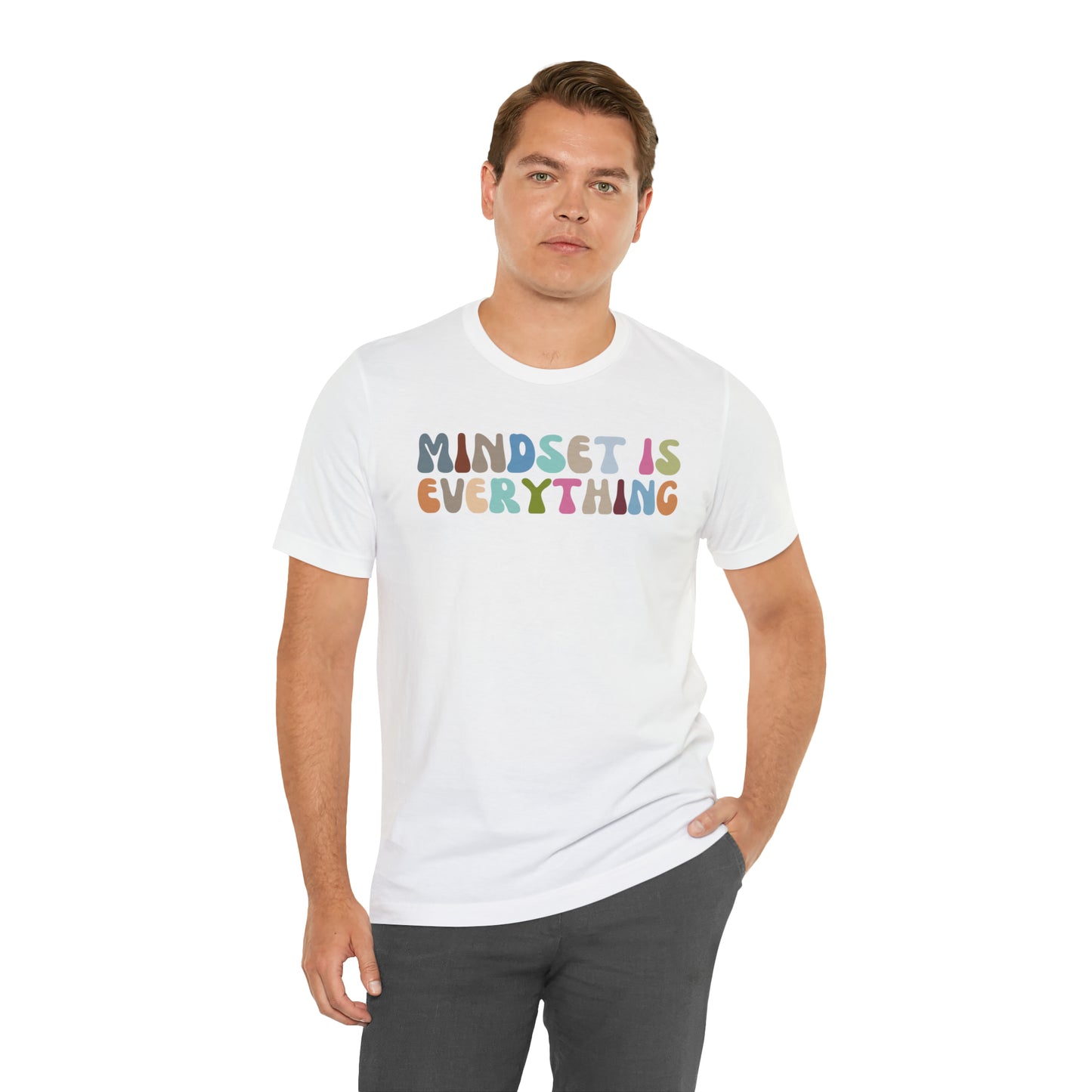 Positive Growth Shirt, Mindset Is Everything Shirt, Mental Health Shirt, Psychologist Shirt, T295