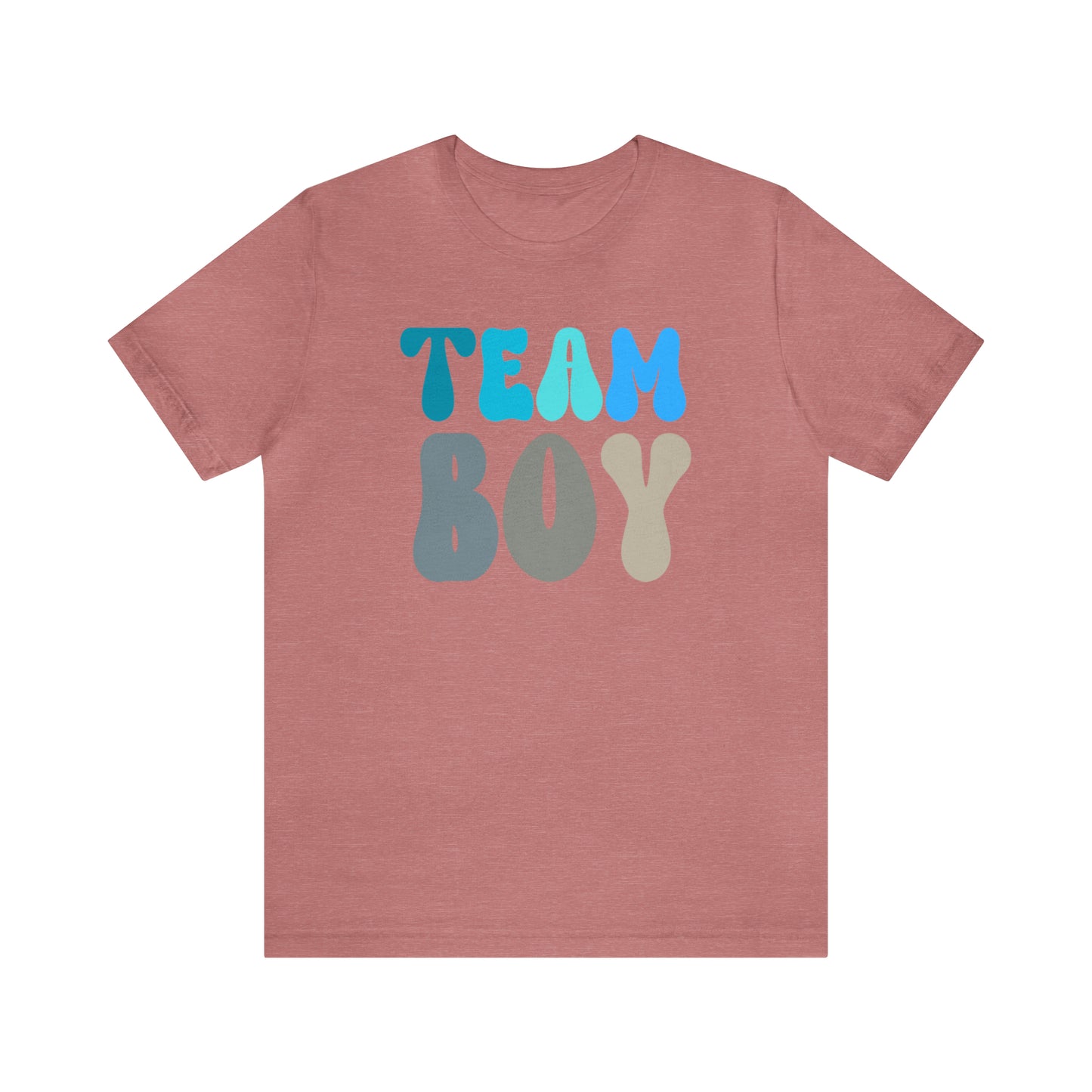 Cute Baby Announcement Shirt for Gender Reveal, Team Boy Shirt for Gender Reveal, Gender Announcement Gift for Her, T398