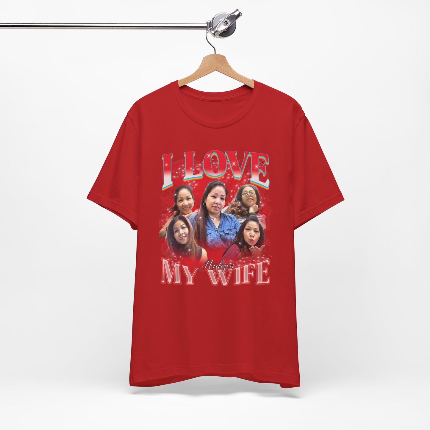 I Love My Wife T-Shirt – Romantic Anniversary Gift for Husband