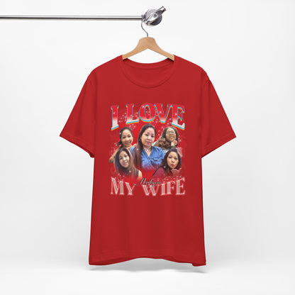 I Love My Wife T-Shirt – Romantic Anniversary Gift for Husband