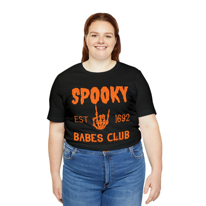 Spooky Skeleton Halloween Shirt, Fall Shirts for Women, Vintage Halloweem Sweatshirt, T599