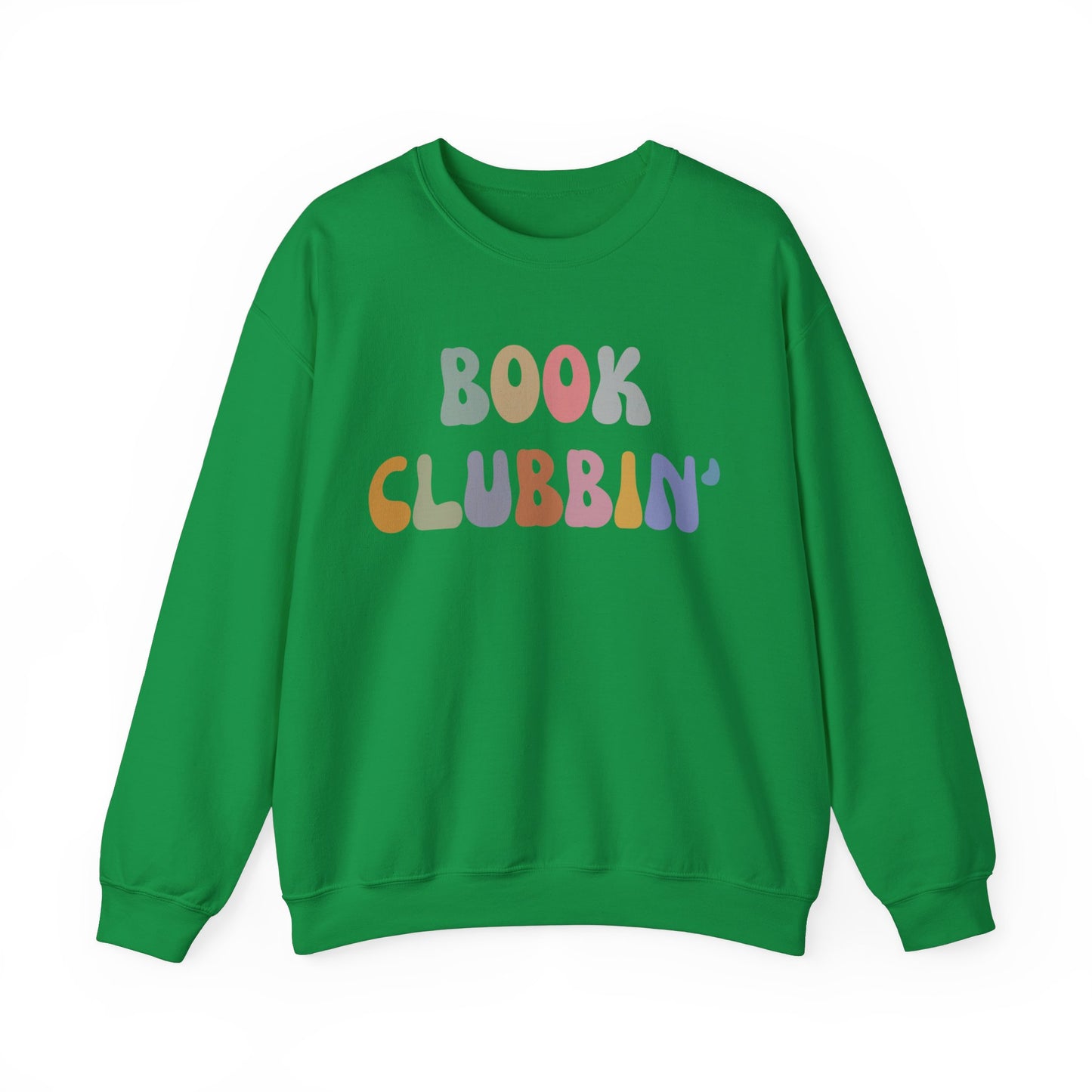 Book Clubbin' Sweatshirt, Librarian Sweatshirt for Bibliophile, Book Lovers Club Sweatshirt, Book Nerd Sweatshirt Bookworm Sweatshirt, S1171