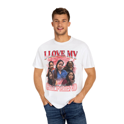 I Love My Girlfriend Shirt, Custom Bootleg Rap Tee, Boyfriend Shirt Anniversary Gift I Love My Autistic Girlfriend, Girlfriend Gift, CC1629