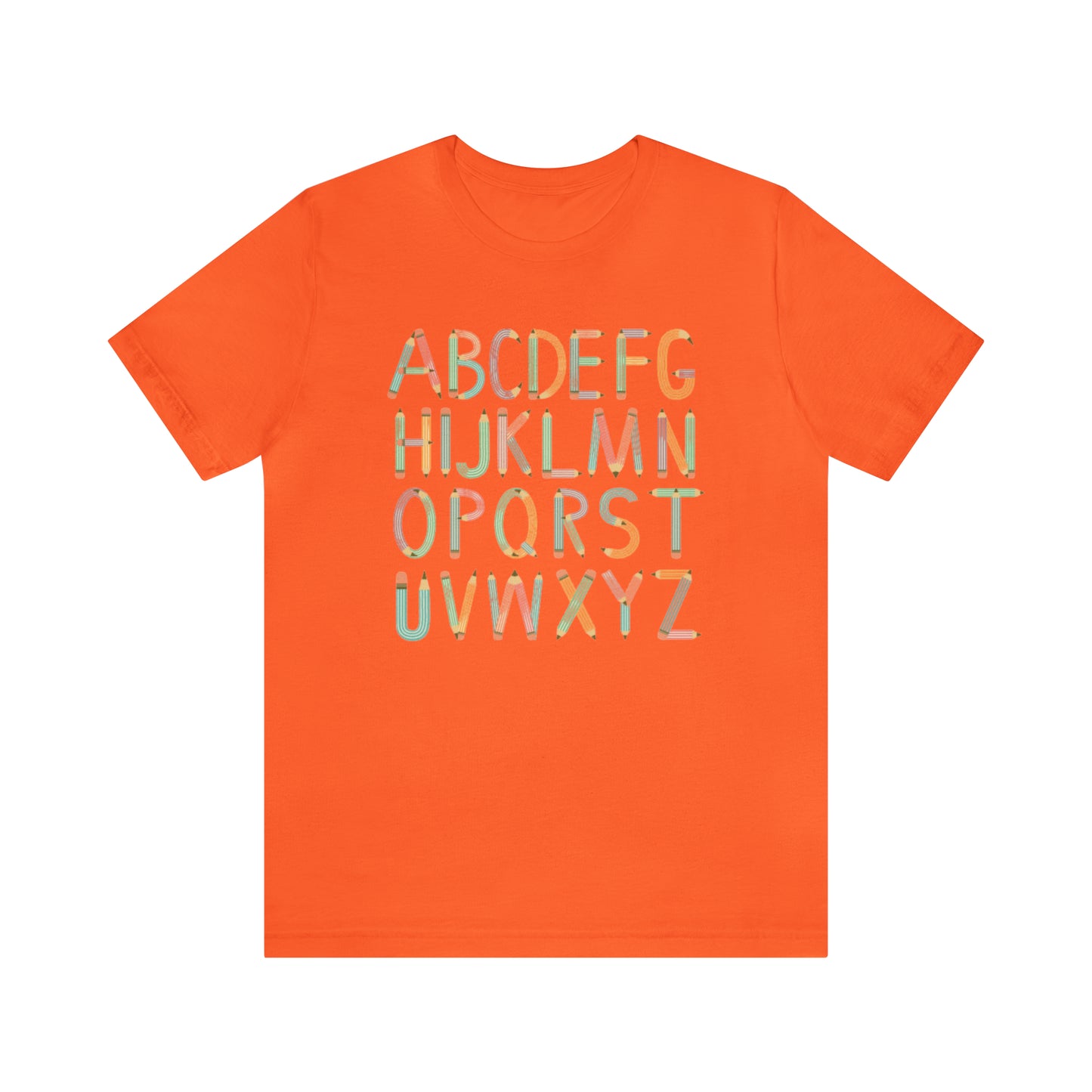 Preschool Teacher Shirt, Alphabet Shirt, ABCD Shirt, Kindergarten Teacher Shirt, Cute Teacher Shirt, T362