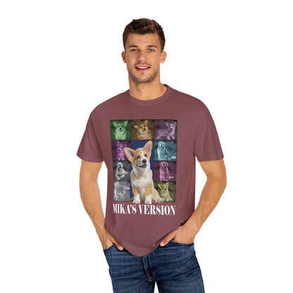 Custom Era's Tour Shirt, Personalized Dog Bootleg Era's Tour Shirt, Custom Pet Portrait Shirt, Dog Photo Shirt, Custom Dog's Version, CC1340