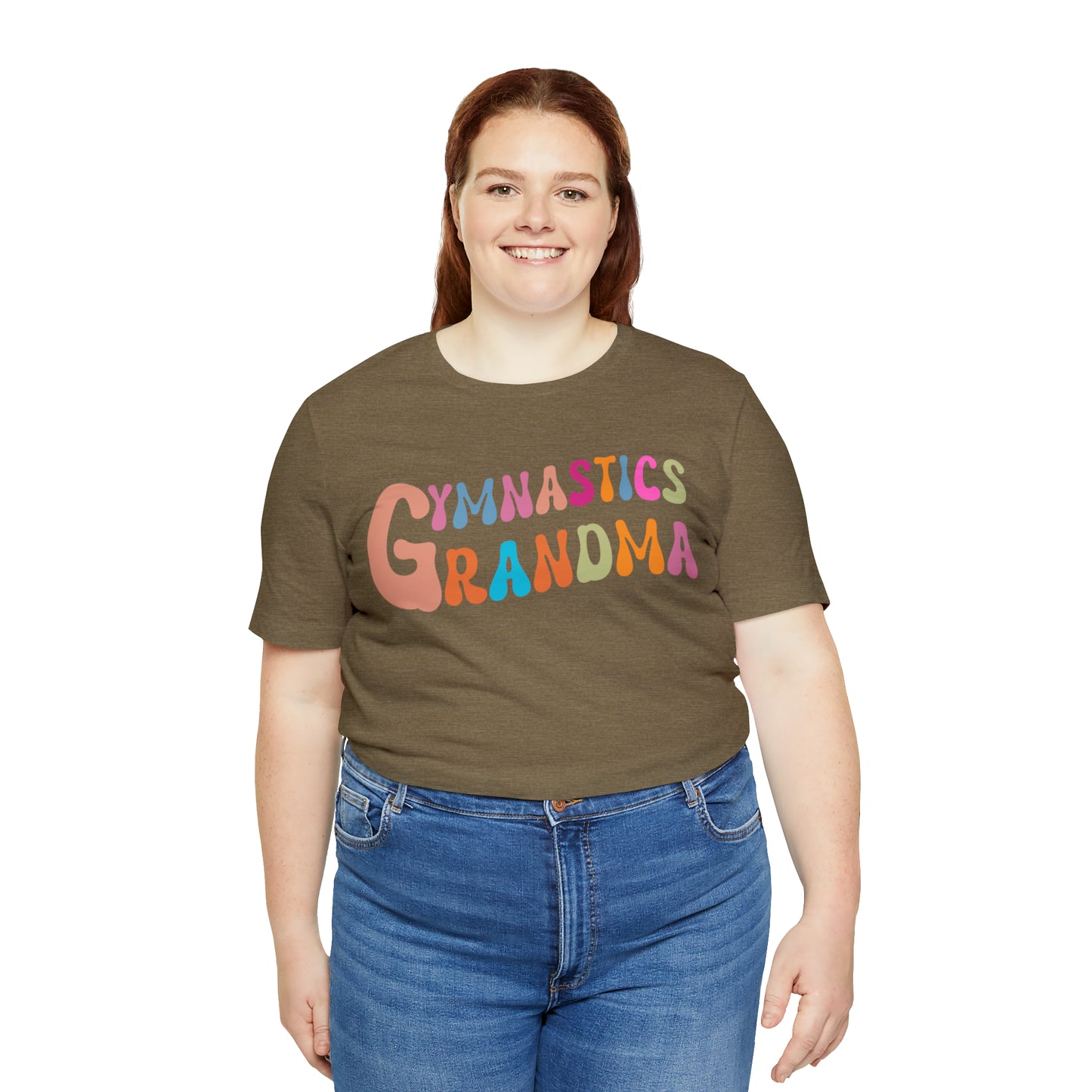 Retro Gymnastic Grandma Shirt, Gymnastic Grandma Shirt, Sports Grandma Shirt, Cute Gymnastic Shirt for Grandma, T487