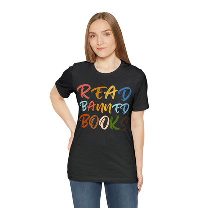 Read Banned Books Shirt, Gift for Bookworms, Reading Shirt for Students, Book Club Shirts, Book Lover Shirt, T231