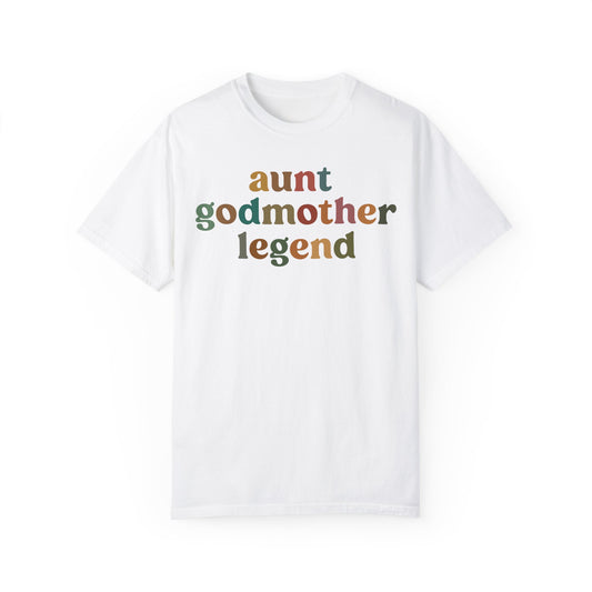 Aunt Godmother Legend Shirt for Aunt, Cute Godmother Gift from Goddaughter, Godmother Proposal, Retro Godmother Gift for Baptism, CC1034