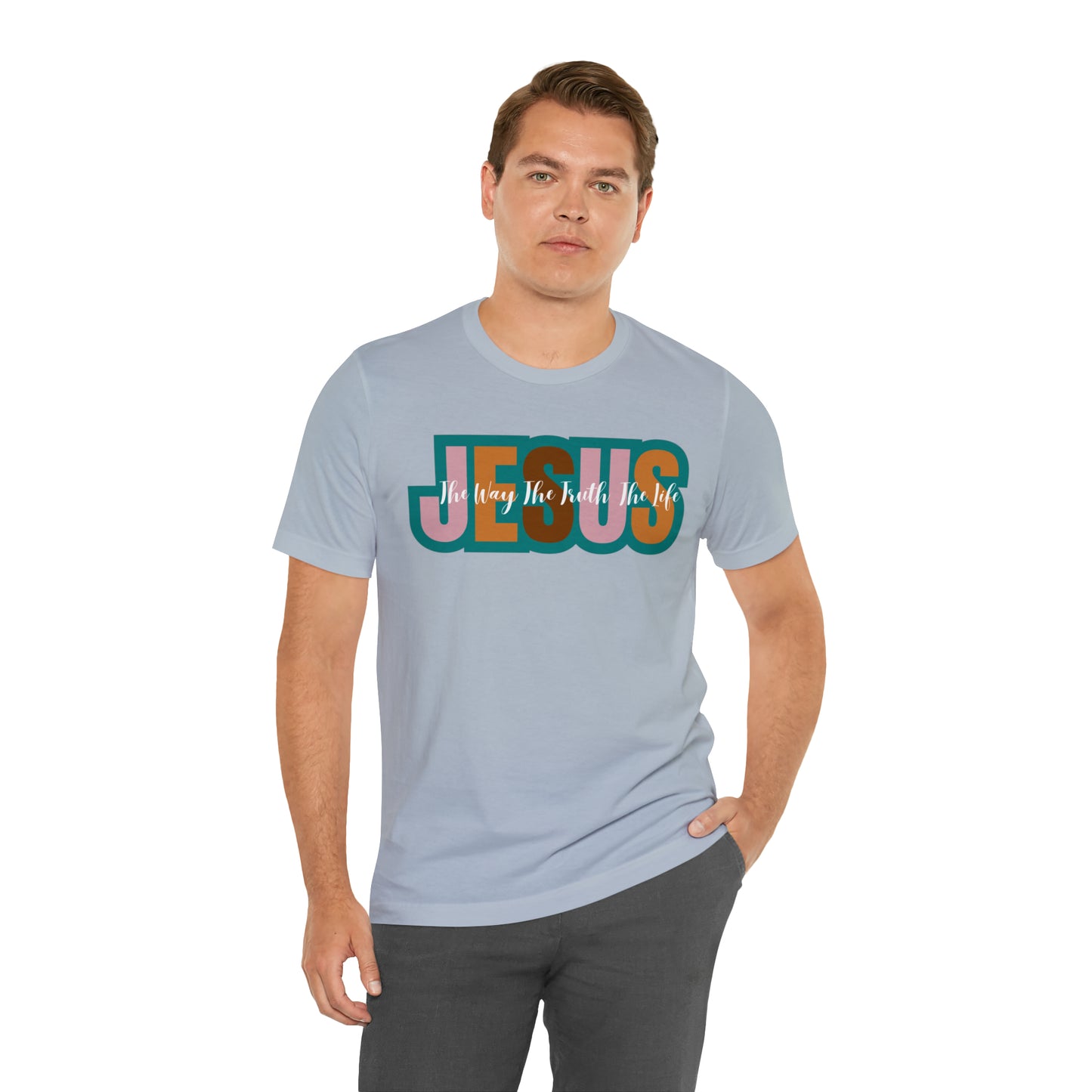 Retro Christian Tshirt, Jesus Tee for Christian Apparel, Christian Shirt for Women, T255