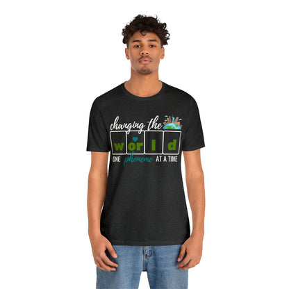 Changing the World One Phoneme at a Time, Science of Reading Shirt, Orthographic Mapping, I Teach Kids to Read Shirt, T241
