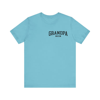 New Grandpa Est Pocket Design Shirt, Custom Father Day Shirt, Custom Fathers day Gift, Custom Grandpa Shirt, Fathers Shirt Dad shirt, T1654