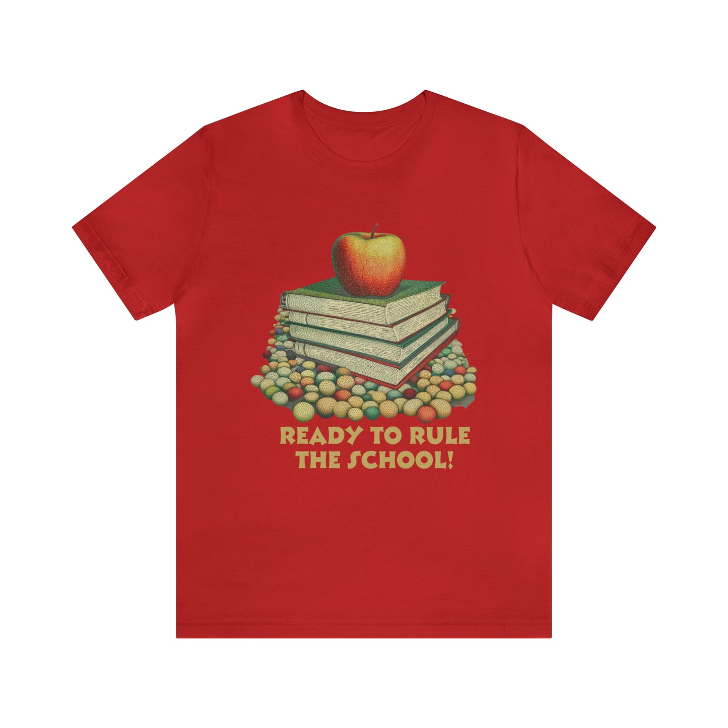 Back to school shirt funny for student - Ready to rule the school, T152