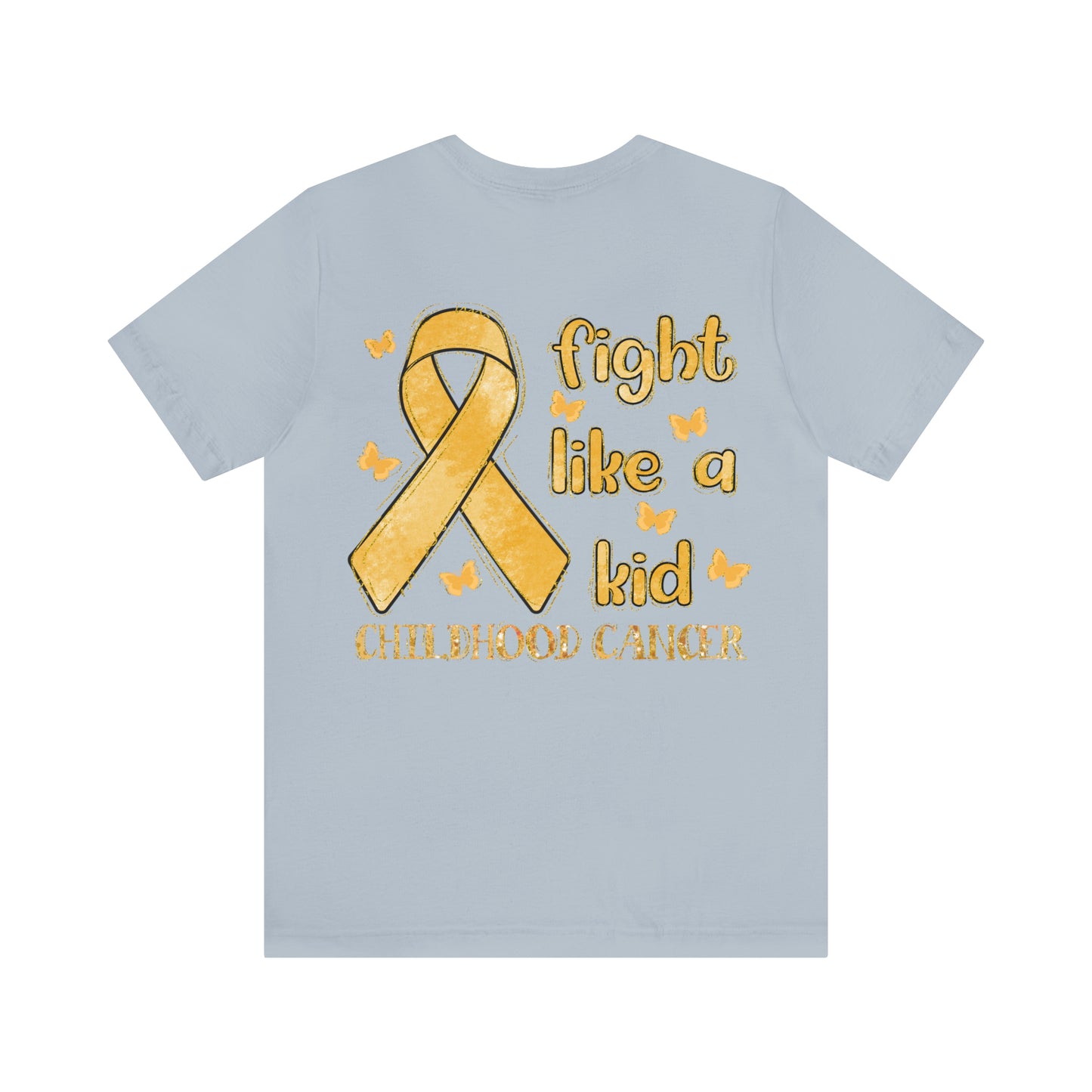 Childhood Cancer Football Shirt, Cancer Survivor Gift, Motivational Shirt, Cancer Fighter Support Shirt, Cancer Warrior, T671