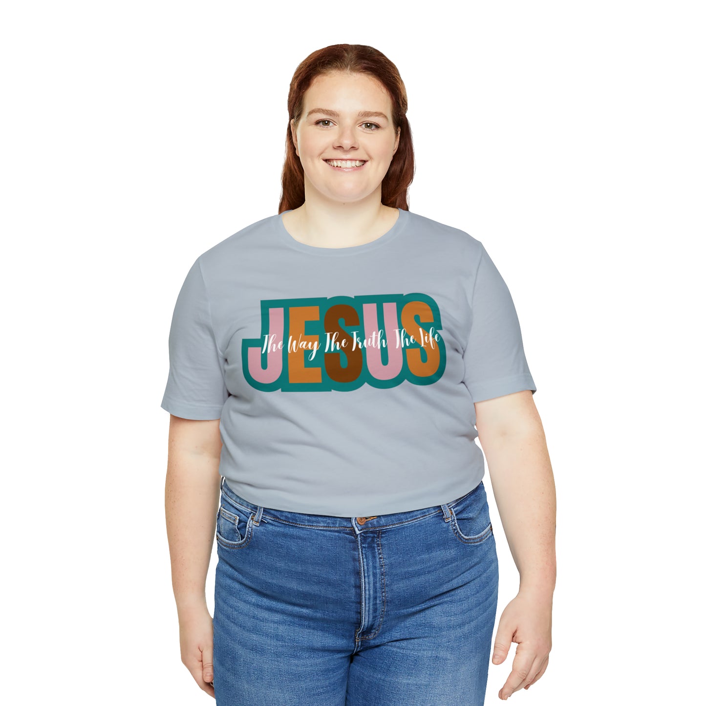 Retro Christian Tshirt, Jesus Tee for Christian Apparel, Christian Shirt for Women, T255