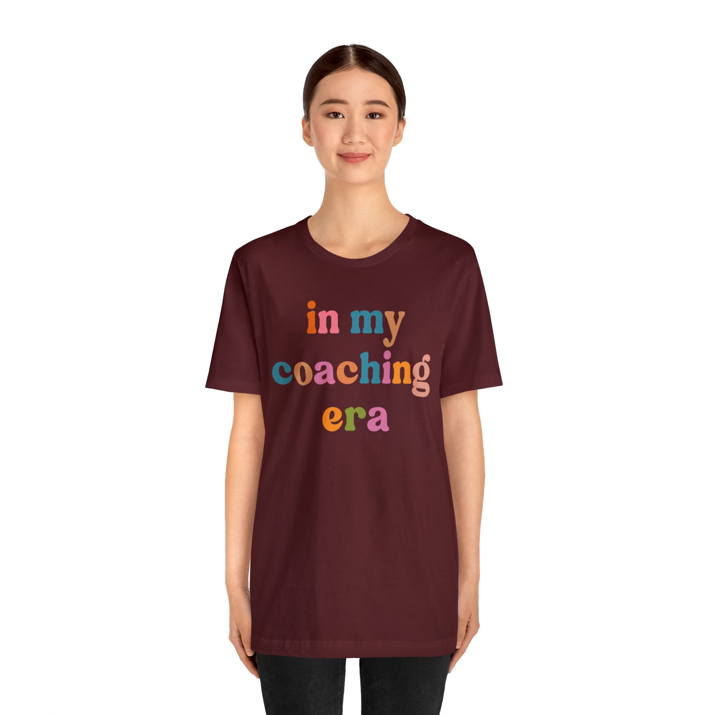 In My Coaching Era Shirt, Retro Coach Shirt, Shirt for Sports Coach, Cute Coaching Shirt, Gift for Coach, T594