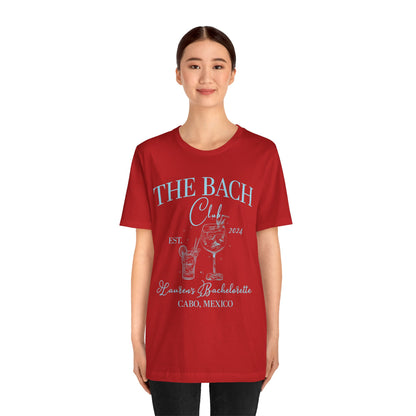 Custom The Bach Club Shirt, Custom Location Bachelorette Shirt, Personalized Bride Shirt, Future Bride Shirt for Bridal Party, T1495