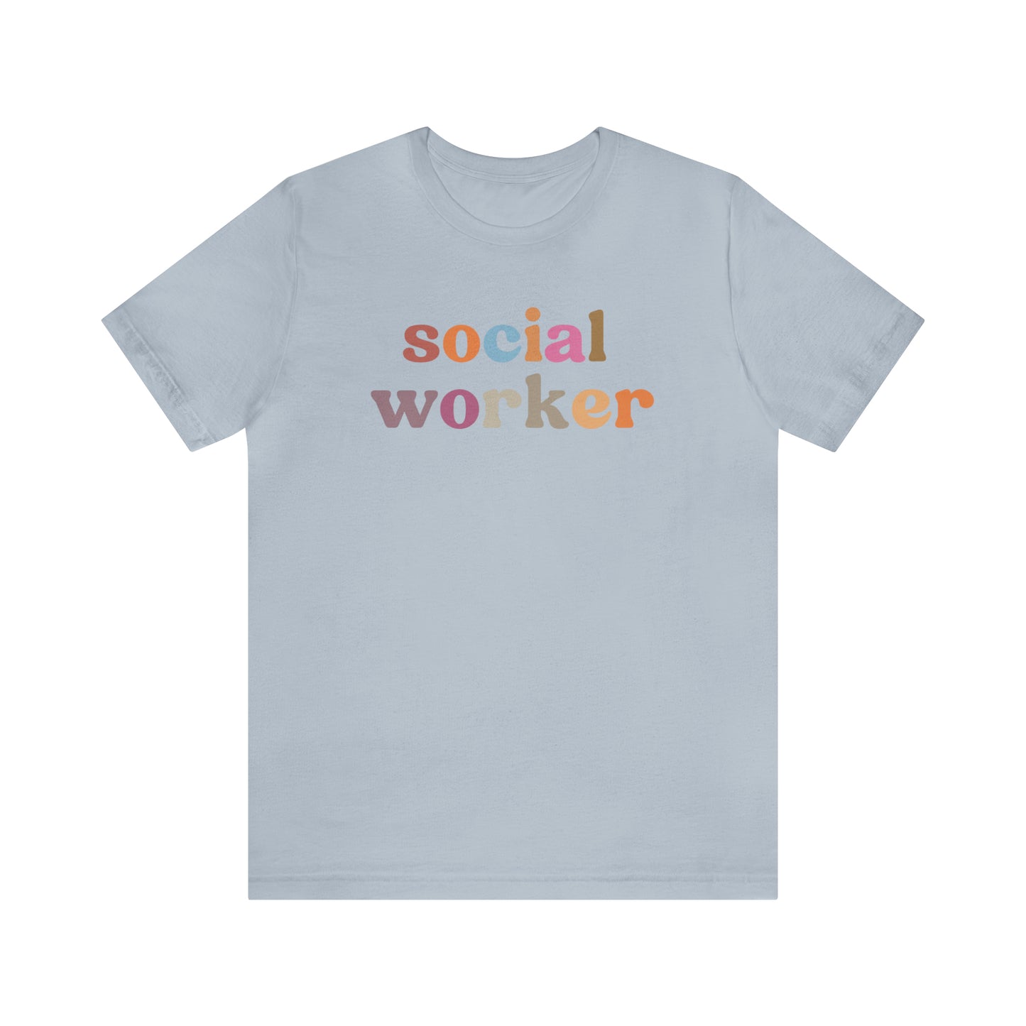 Retro Social Worker Shirt, Social Worker T-shirt for Women, School Social Worker Shirt, Social Worker Gift, T459