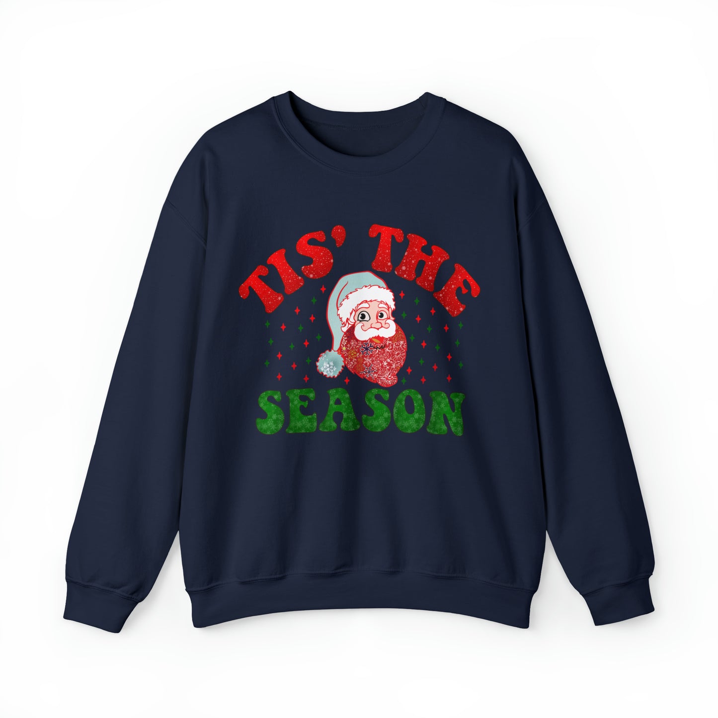 Christmas Tis The Season Sweatshirt, Merry Christmas Shirt, Christmas Tree Sweater, Christmas Tree shirt, Christmas Cake Sweatshirt, S886