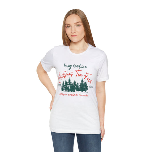 Christmas Tree Farm Shirt, Eras Christmas Shirt, Gift for Her, Gift for Daughter, Cute Christmas Tee, Vintage Christmas Tee, T853