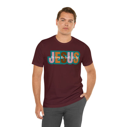 Retro Christian Tshirt, Jesus Tee for Christian Apparel, Christian Shirt for Women, T255