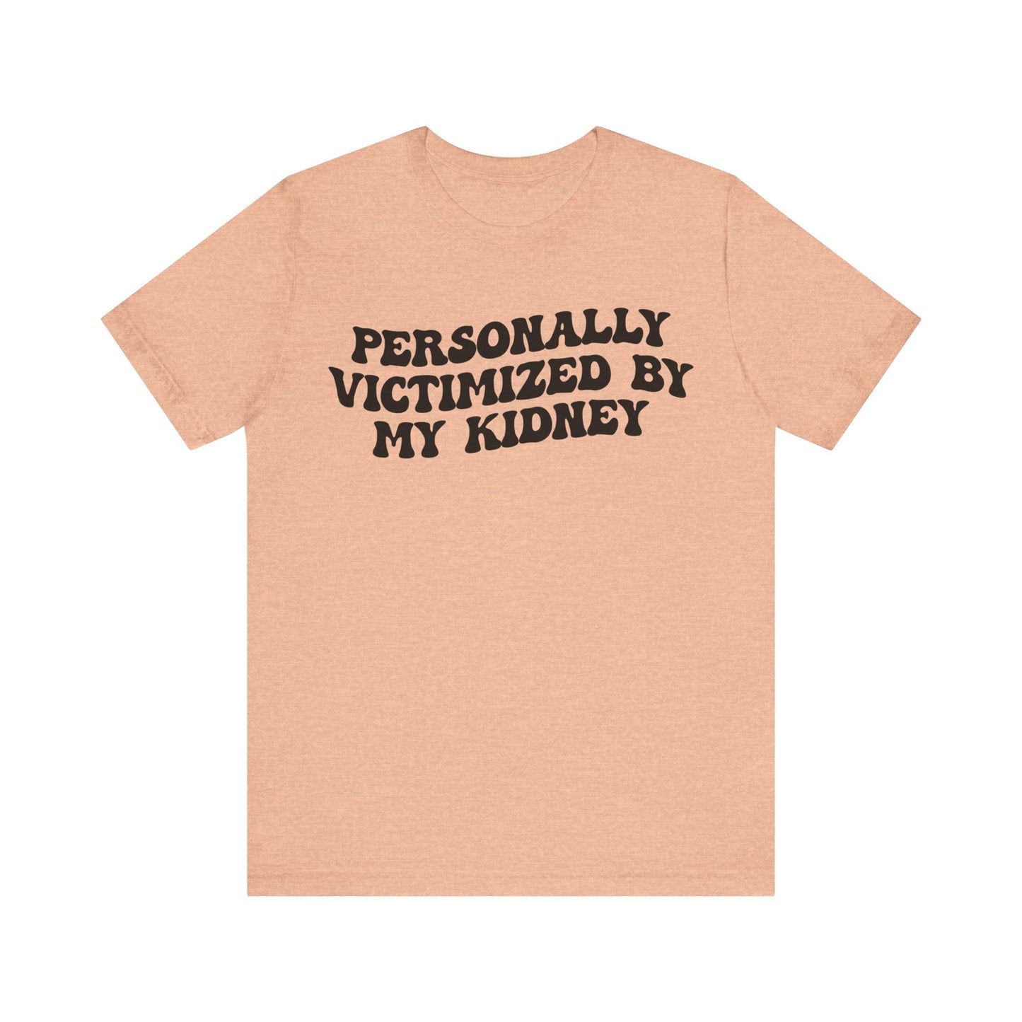 Personally Victimized By My Kidney Shirt, Kidney Disease Warrior, Gift for Kidney Survivor, Kidney Survivor Shirt, Kidney Awareness, T1546